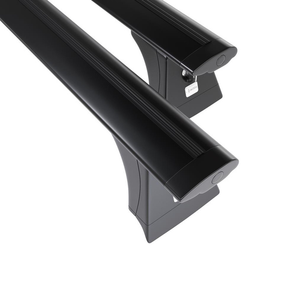 Aluminium-Dachträger für Opel Astra J mk IV (2009-2015) - schwarz Dachträger Dachgepäckträger - Montagepunkte