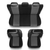Universal Sitzbezüge Auto für Peugeot 207 (2006-2013) - Autositzbezüge Schonbezüge für Autositze - S-G2