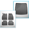 Set Kofferraumschale und angepasste Autoteppiche TPE für: Opel Insignia A Sports Tourer (01.2009-08.2017)