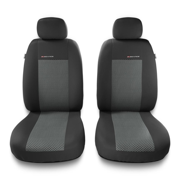 Universal Sitzbezüge Auto für Audi A4 B5, B6, B7, B8, B9 (1995-2024) - Vordersitze Autositzbezüge Schonbezüge - 2UNE-2