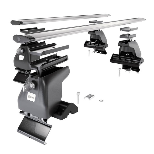 Aluminium-Dachträger für Hyundai H-1 (2008-2021) - silbern Dachträger Dachgepäckträger - ohne Montagelemente