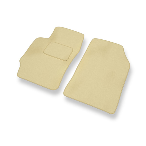 Fußmatten Auto für Toyota Camry IV Kombi, Limousine (1994-1999) - Premium Velours beige Automatten Autoteppiche