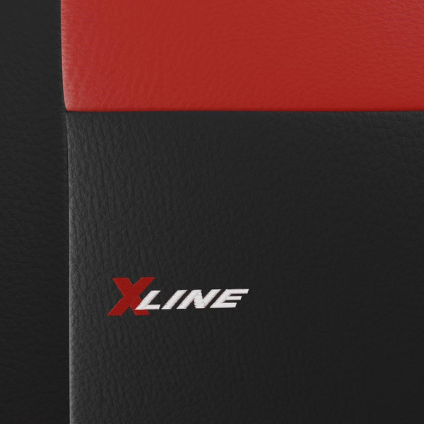 Universal Sitzbezüge Auto für Seat Altea (2004-2015) - Vordersitze Autositzbezüge Schonbezüge - 2XL-RD