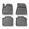 TPE Fußmatten Auto für Renault Rafale SUV (10.2024-....) - schwarz Automatten Autoteppiche - ohne dritte Sitzreihe