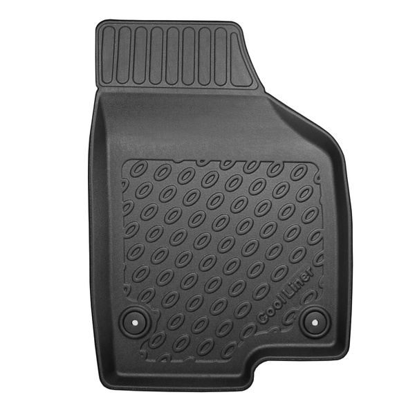 Set Kofferraumschale und angepasste Autoteppiche TPE PREMIUM für: Volkswagen Tiguan I SUV (07.2007-04.2016) - vertiefte Ladeflaeche; mit Reparaturset