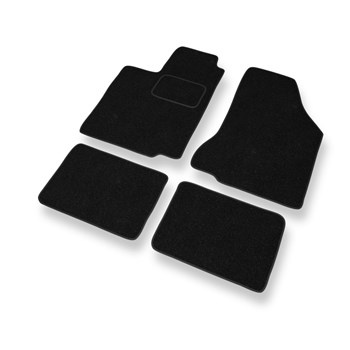 Fußmatten Auto für Seat Ibiza II Hatchback (1993-2002) - schwarze Automatten Aut