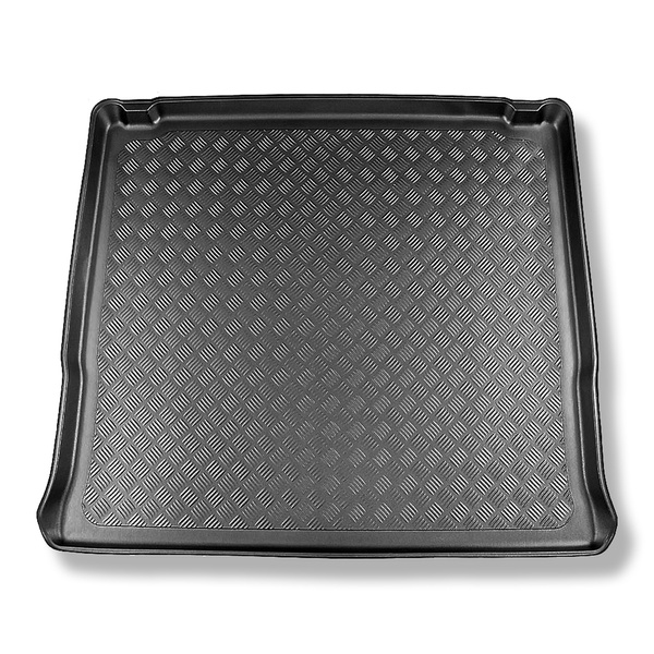 Kofferraumwanne für Renault Trafic III Van (09.2014-....) - Kofferraummatte rutschfest Schutzmatte - lange Version (Long); PKW (Kombi/Tour); hinter der 3. Sitzreihe; Nicht-Gleitsitze, an Haken befestigt