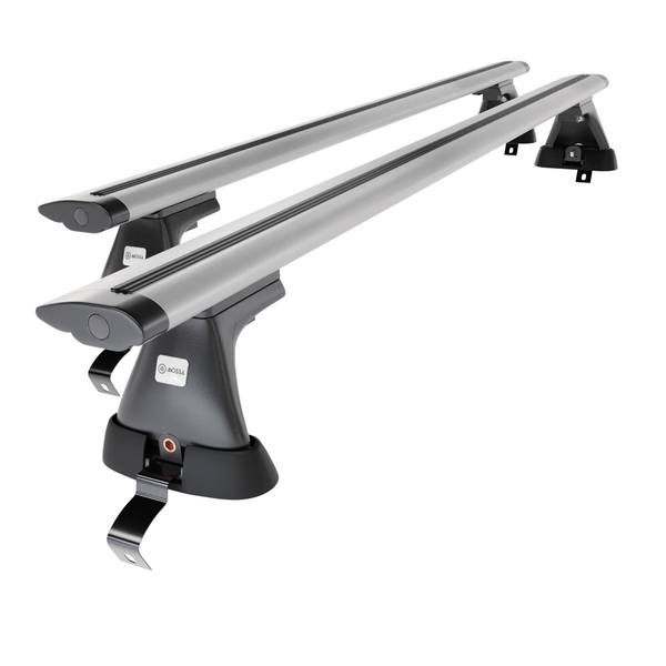 Aluminium-Dachträger für Volkswagen Passat B6 (2004-2009) - silbern Dachträger Dachgepäckträger - ohne Montagelemente