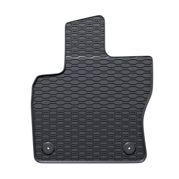 Gummifußmatten Auto für Volkswagen Tiguan Allspace SUV (2017-....) - Gummimatten Gummi Fußmatten - schwarz - 4 Stk.