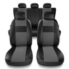 Universal Sitzbezüge Auto für Peugeot 306 (1993-2003) - Autositzbezüge Schonbezüge für Autositze - EXL-2