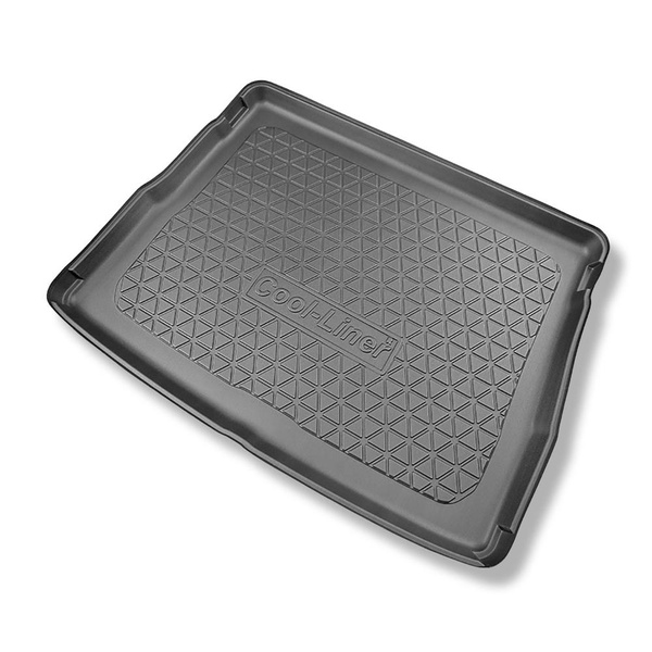 Set Kofferraumschale und angepasste Autoteppiche TPE für: Cupra Formentor Crossover (09.2020-....) - oberer Kofferraum (für Multiboden);beweglicher Boden in höchster Stellung;nicht fuer Plug-in Hybrid