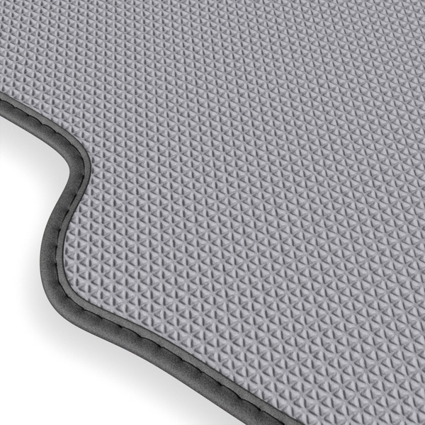 Fußmatten Auto für Citroen Berlingo I Van (1996-2007) - Premium Velours schwarze Automatten Autoteppiche