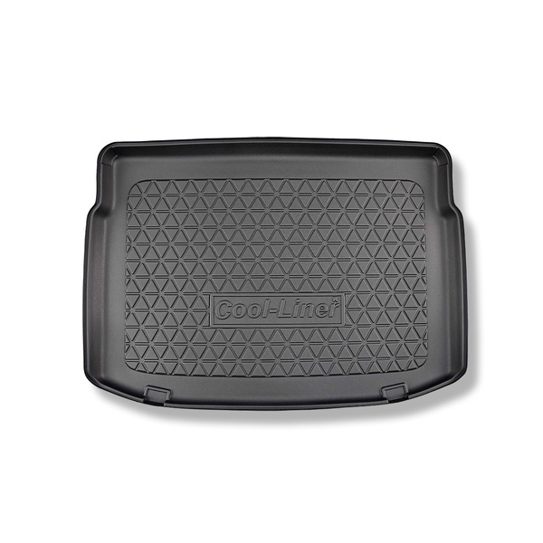 Kofferraumwanne für Toyota Corolla XII E210 Hatchback (02.2019-....) - Kofferraummatte rutschfest Schutzmatte - obere Ladeflaeche; fuer Wagen mit doppeltem Boden; auch für Hybriden