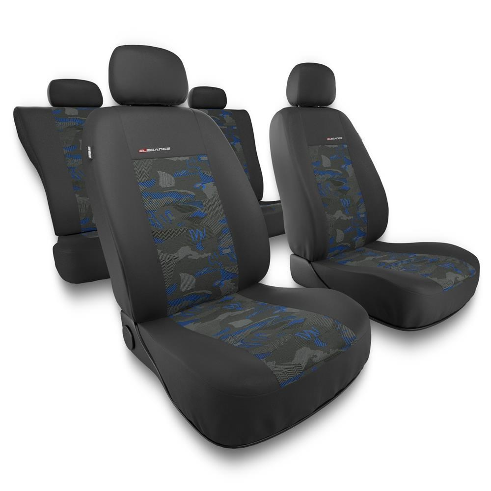 Universal Sitzbezüge Auto für Renault Kadjar (2015-2019) - Autositzbezüge  Schonbezüge für Autositze - UNE-BL blau
