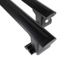 Aluminium-Dachträger für Toyota Proace II Van (2016-....) - Montagepunkte - schwarz Dachträger Dachgepäckträger