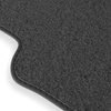Fußmatten Auto für Ford Transit Custom (2012-2023) - schwarze Automatten Autoteppiche