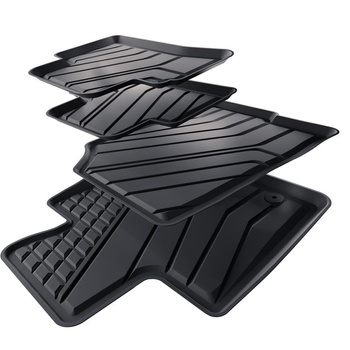 TPE Fußmatten Auto für Hyundai Tucson III SUV (2020-....) - schwarz Automatten A