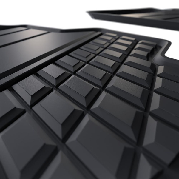 TPE Fußmatten Auto für Peugeot 308 III Hatchback, SW (12.2021-....) - schwarz Automatten Autoteppiche
