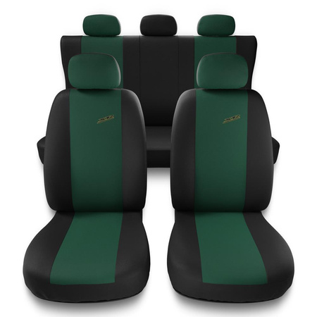 Universal Sitzbezüge Auto für Peugeot 308 I, II, III (2007-....) - Autositzbezüge Schonbezüge für Autositze - X.R-GR