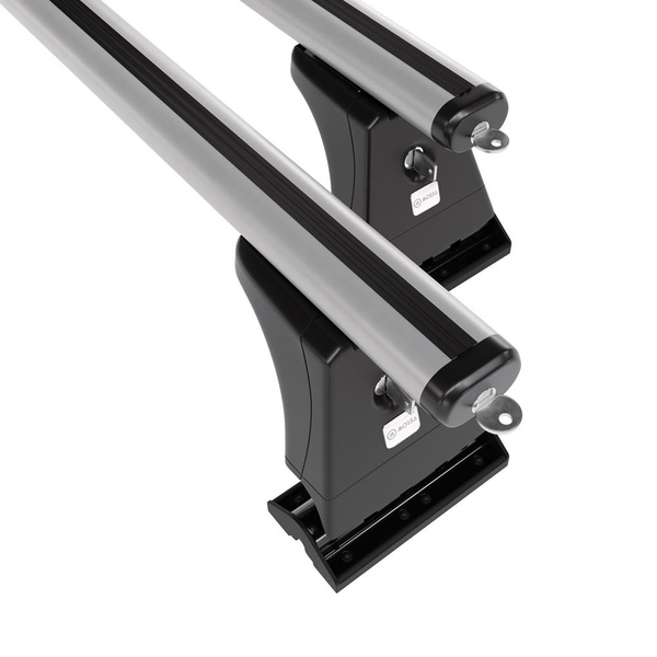 Aluminium-Dachträger für Citroen C5 (2008-2017) - silbern Dachträger Dachgepäckträger - Montagepunkte