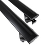 Aluminium-Dachträger für Volkswagen Touran III MPV (2015-....) - Reling - schwarz Dachträger Dachgepäckträger