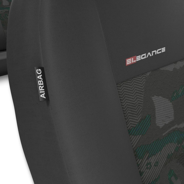 Universal Sitzbezüge Auto für BMW X5 E53, E70, F15, G05 (2000-....) - Autositzbezüge Schonbezüge für Autositze - UNE-GR