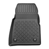 TPE Fußmatten Auto für Ford Tourneo Custom Van (01.2013-....) - schwarz Automatten Autoteppiche - mit Schaltgetriebe