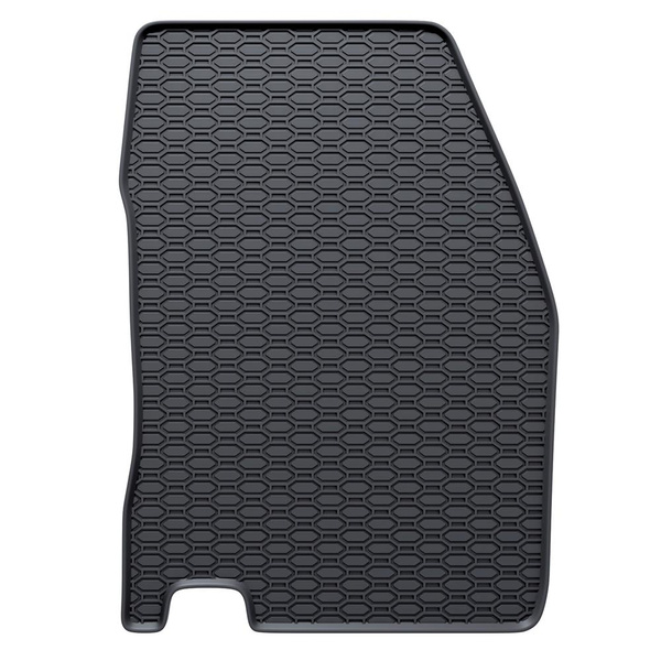 Gummifußmatten Auto für Nissan Qashqai II Crossover (2014-2021) - Gummimatten Gummi Fußmatten - schwarz - 4 Stk.