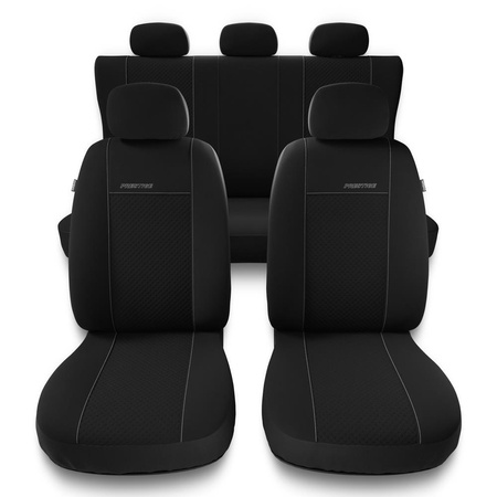 Universal Sitzbezüge Auto für Peugeot 207 (2006-2013) - Autositzbezüge Schonbezüge für Autositze - PG-1