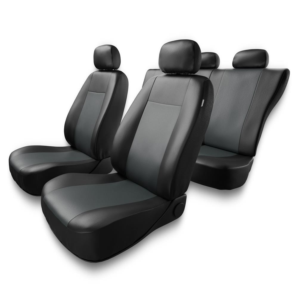 Universal Sitzbezüge Auto für BMW X3 E83, F25, G01 (2003-2019) -  Autositzbezüge Schonbezüge für Autositze - CM-G grau