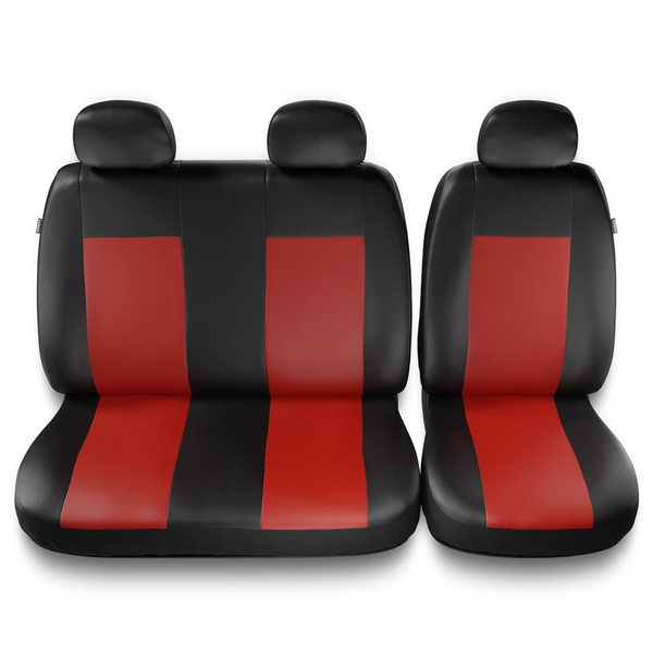 Universal Sitzbezüge Auto für Citroen Berlingo I, II, III (1996-....) – Vordersitze Autositzbezüge Schonbezüge – BC-RD