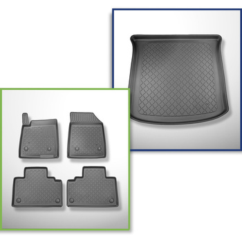 Set Kofferraumschale und angepasste Autoteppiche TPE für: Maxus Euniq 6 SUV (202