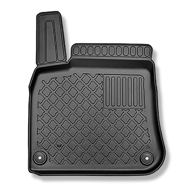 Set Kofferraumschale und angepasste Autoteppiche TPE für: Volkswagen Touareg III SUV (07.2018-2023) - auch für Modelle mit Befestigungsschienen