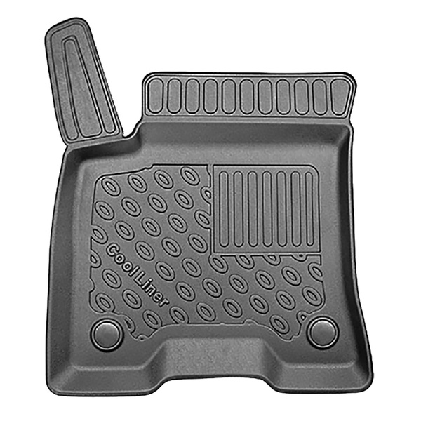 TPE Fußmatten Auto für Mercedes-Benz EQB X243 SUV (12.2021-....) - schwarz Automatten Autoteppiche