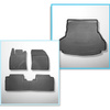 Set Kofferraumschale und angepasste Autoteppiche TPE PREMIUM für: Toyota Avensis III Limousine (01.2009-08.2018)