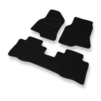 Fußmatten Auto für Chevrolet Captiva I SUV (2006-2011) - schwarze Automatten Aut