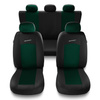 Universal Sitzbezüge Auto für Peugeot 508 I, II (2011-....) - Autositzbezüge Schonbezüge für Autositze - S-GR