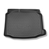Kofferraumwanne für Seat Leon III, III SC 5F Hatchback (11.2012-03.2020) - Kofferraummatte rutschfest Schutzmatte - vertiefte Ladeflaeche; ohne doppelten Ladeboden
