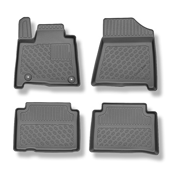 TPE Fußmatten Auto für Hyundai Santa Fe V SUV/5 (07.2024-....) - schwarz Automat