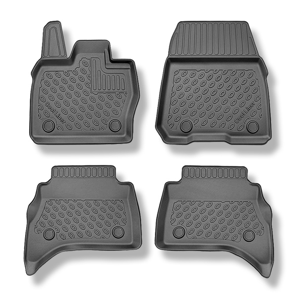 TPE Fußmatten Auto für Land Rover Range Rover Sport III (L461) SUV (09.2022-....) - schwarz Automatten Autoteppiche - auch mit Hybridantrieb