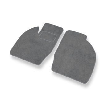 Fußmatten Auto für Opel Agila A Hatchback (2000-2007) - Premium Velours graue Au