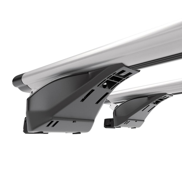 Aluminium-Dachträger für Volkswagen Touran III MPV (2015-....) - Reling - silbern Dachträger Dachgepäckträger