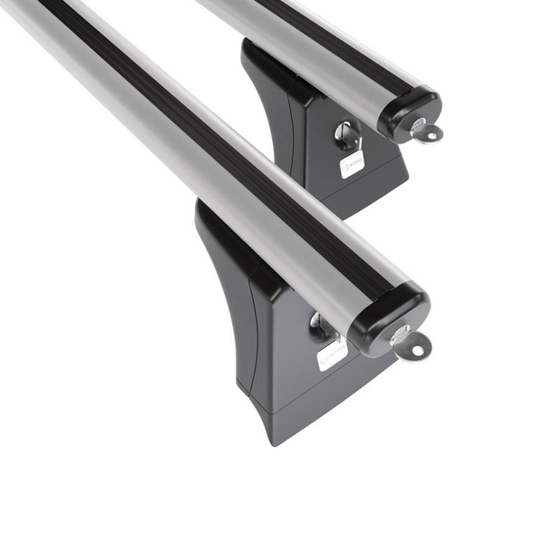 Aluminium-Dachträger für Opel Astra J mk IV (2011-2020) - silbern Dachträger Dachgepäckträger - Montagepunkte