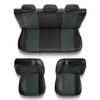 Universal Sitzbezüge Auto für BMW 5er E34, E39, E60, E61, F10, G30, G31 (1988-2019) - Autositzbezüge Schonbezüge für Autositze - CM-G