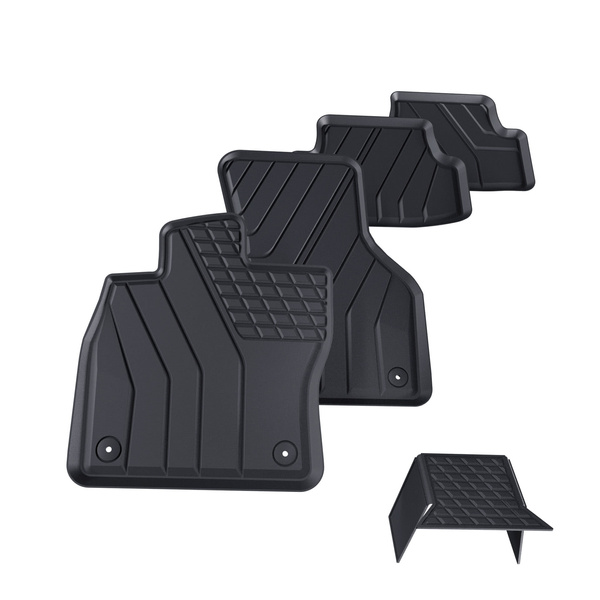 TPE Fußmatten Auto für Volkswagen Golf VII Hatchback (2012-2020) - schwarz Automatten Autoteppiche