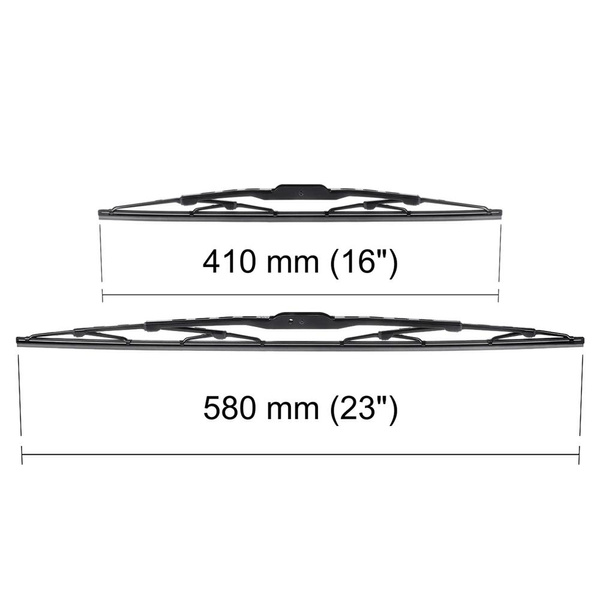 Vordere Scheibenwischer für Fiat Punto I Hatchback, Cabriolet, Van (08.1993-08.1999) - Wischerblätter Standard