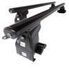 Aluminium-Dachträger für Ssangyong Rexton mk I (2002-2007) - schwarz Dachträger Dachgepäckträger - ohne Montagelemente