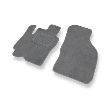 Fußmatten Auto für Hyundai Atos I Hatchback (1997-2004) - Premium Velours graue 