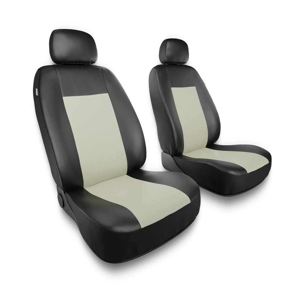 Universal Sitzbezüge Auto für Ford C-MAX I, II (2003-2019) - Vordersitze  Autositzbezüge Schonbezüge - 2CM-BE beige