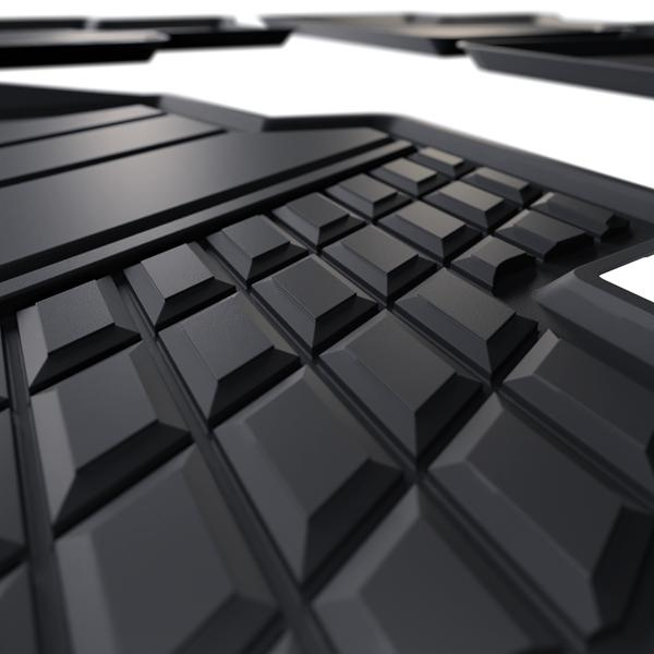 TPE Fußmatten Auto für Opel Astra L Plug-In Hybrid Sports Tourer (2021-....) - schwarz Automatten Autoteppiche